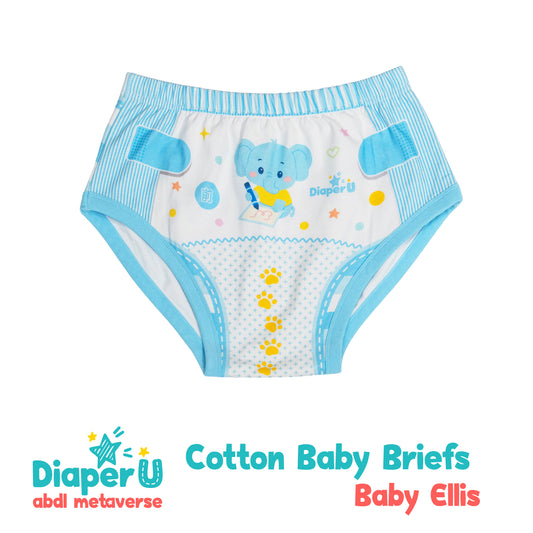 ABDL Cotton Baby Briefs - Baby Ellis