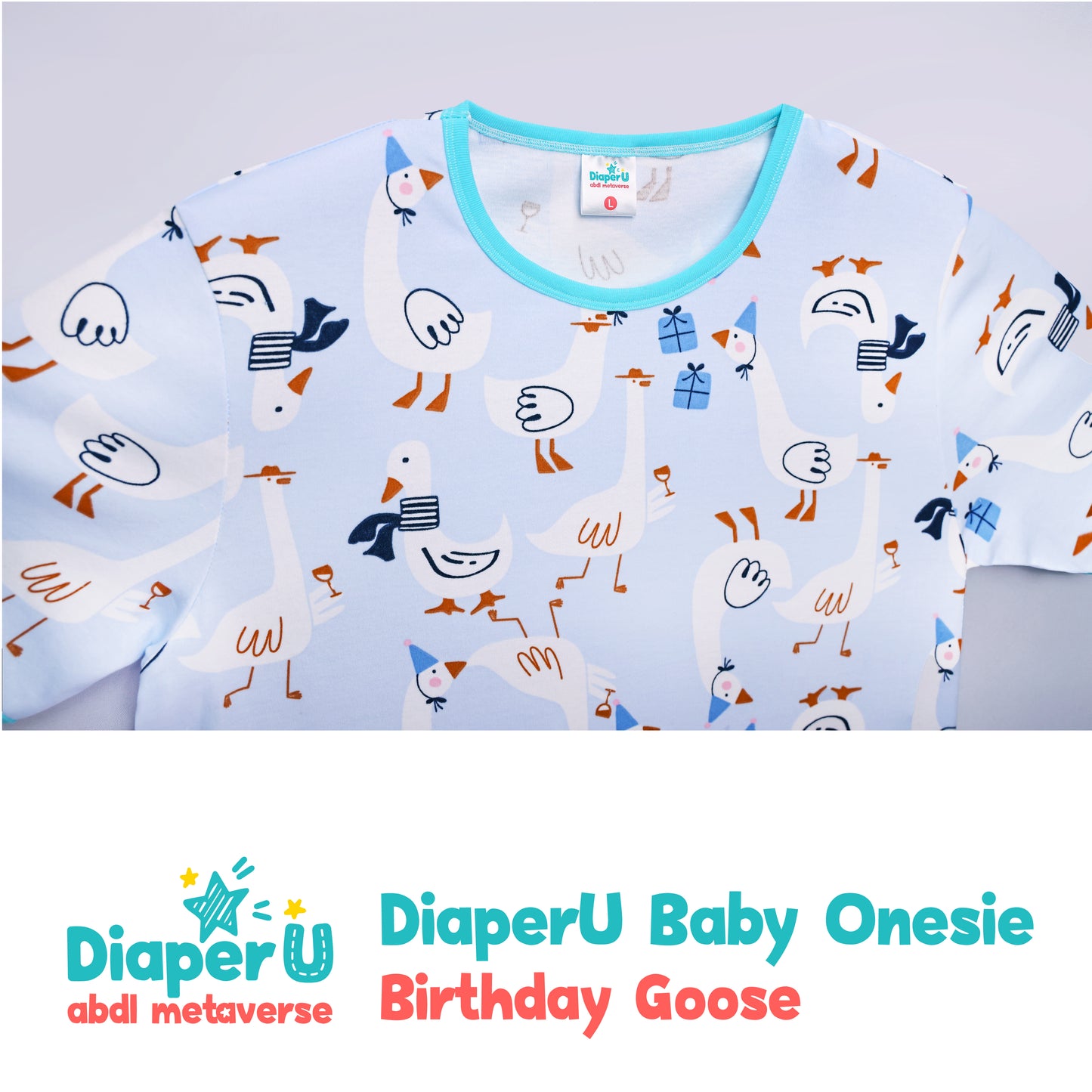 ABDL Onesie - Birthday Goose