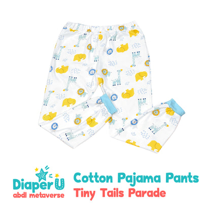 ABDL Cotton Pajama Pants - Tiny Tails Parade