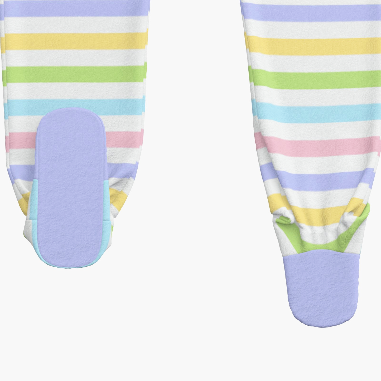 BabyCloudie Plush Fleece Footed Jammies - Baby Dolpho