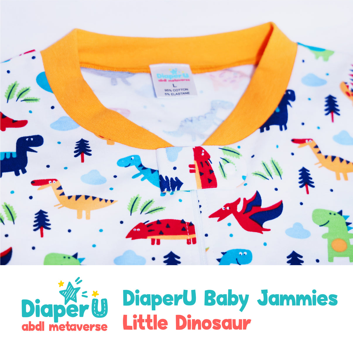 ABDL Jammies - Little Dinosaur – DiaperU