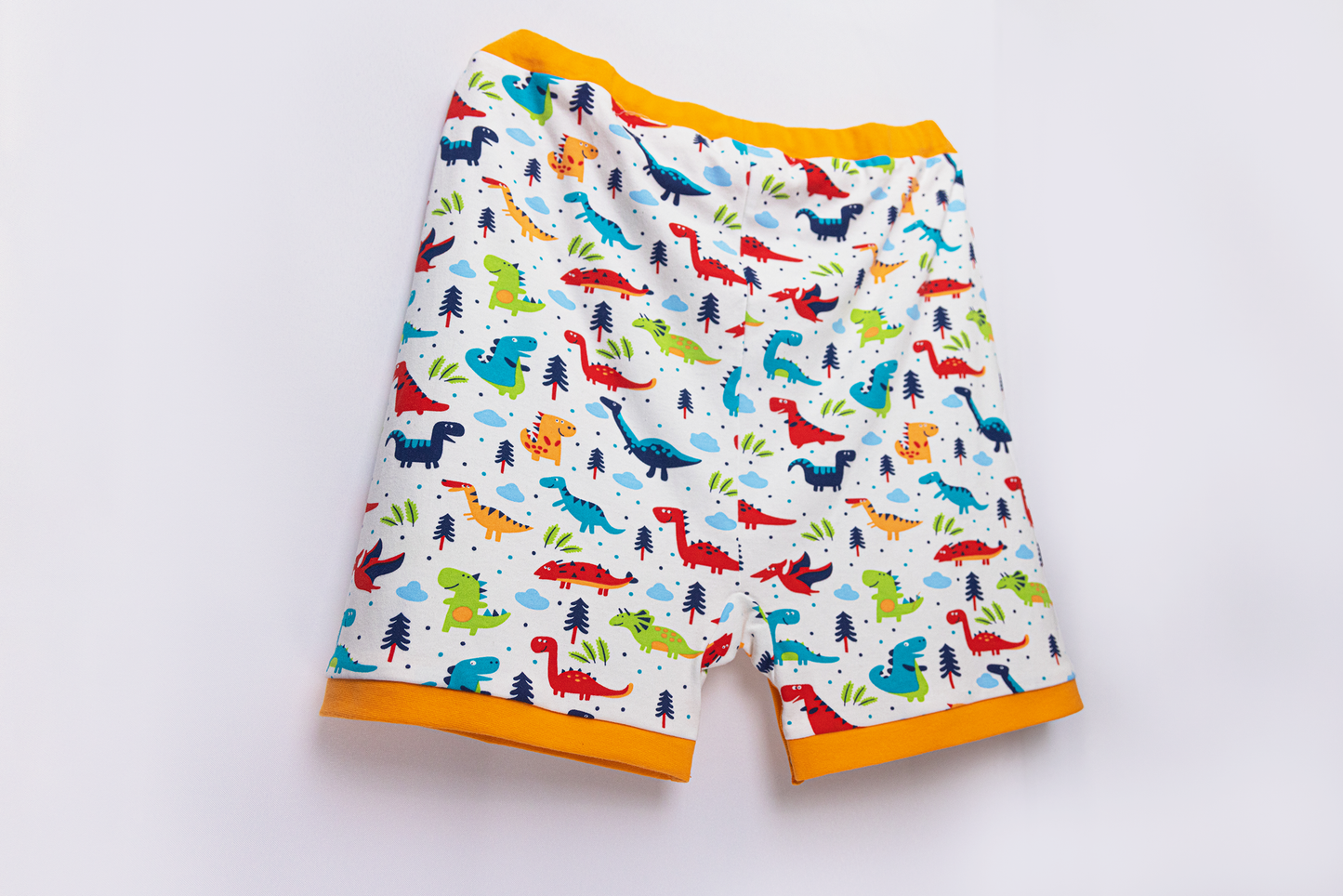 ABDL Adult Baby Snap Shorts - Little Dinosaur – DiaperU