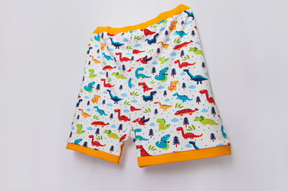 ABDL Snap Shorts - Little Dinosaur