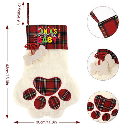Paw Paw Christmas Socks - Santa's Favorite Baby