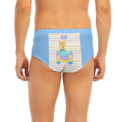 ABDL Baby Boy Briefs Bundle - Little Lion & Baby Bear