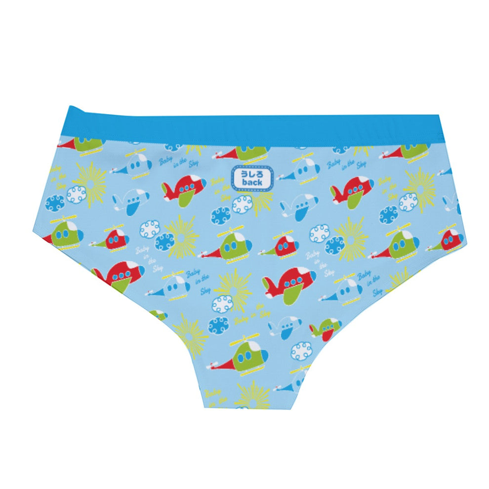 ABDL Adult Baby Boy Swim Trunks Baby Bear DiaperU