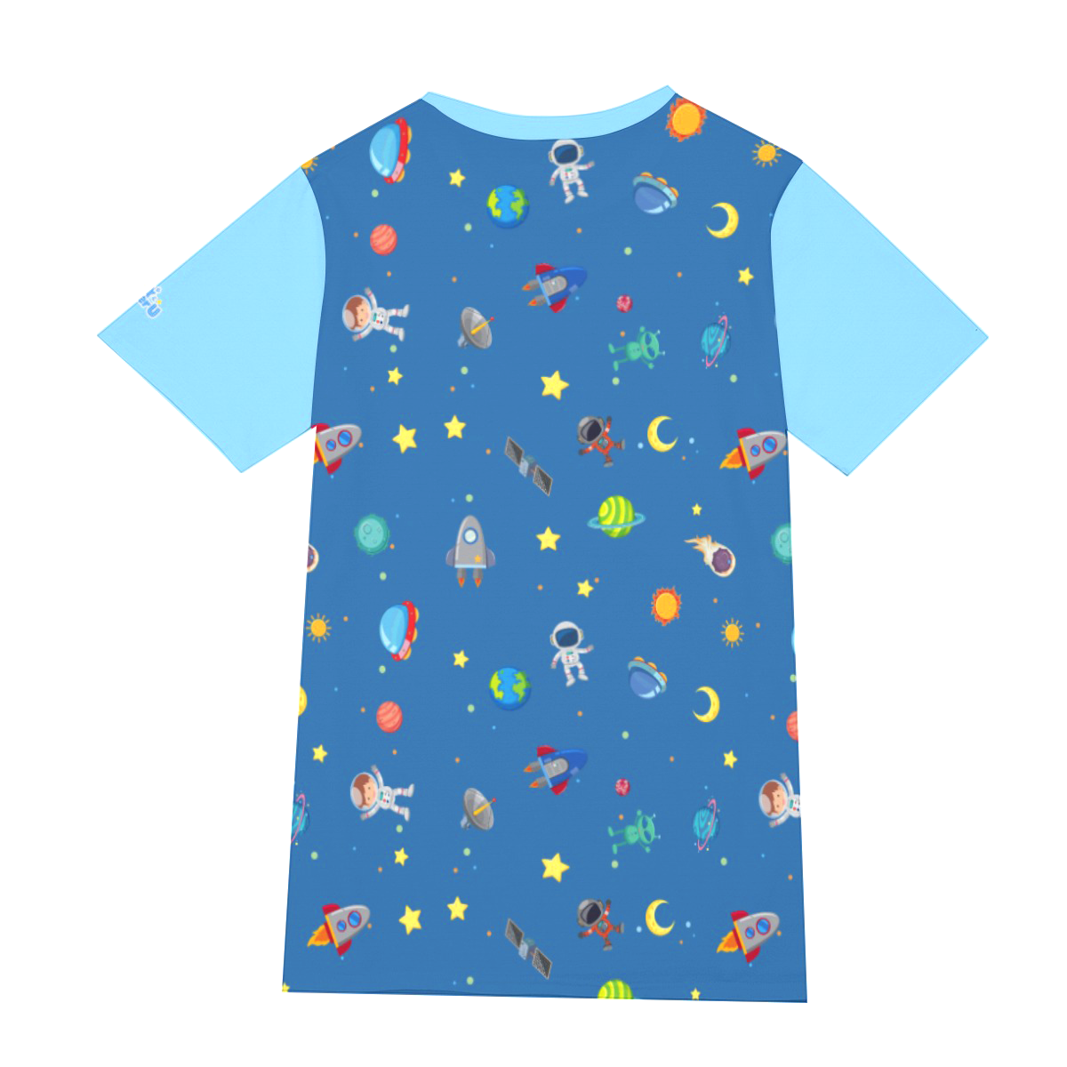 Adult Baby Play Shirt - Baby Astronaut