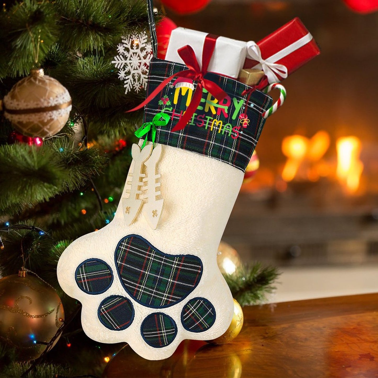 Paw Paw Christmas Socks - Merry Christmas
