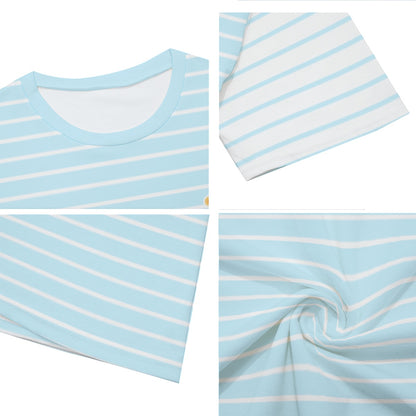 Adult Baby Play Shirt - Baby Blue