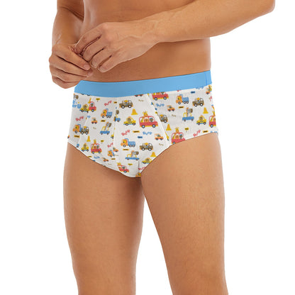 Baby Boy Briefs - Blue Animals