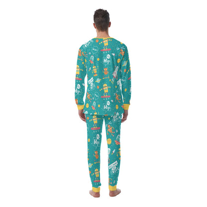 ABDL Ultra Soft Pajama Sets - Robot Universe