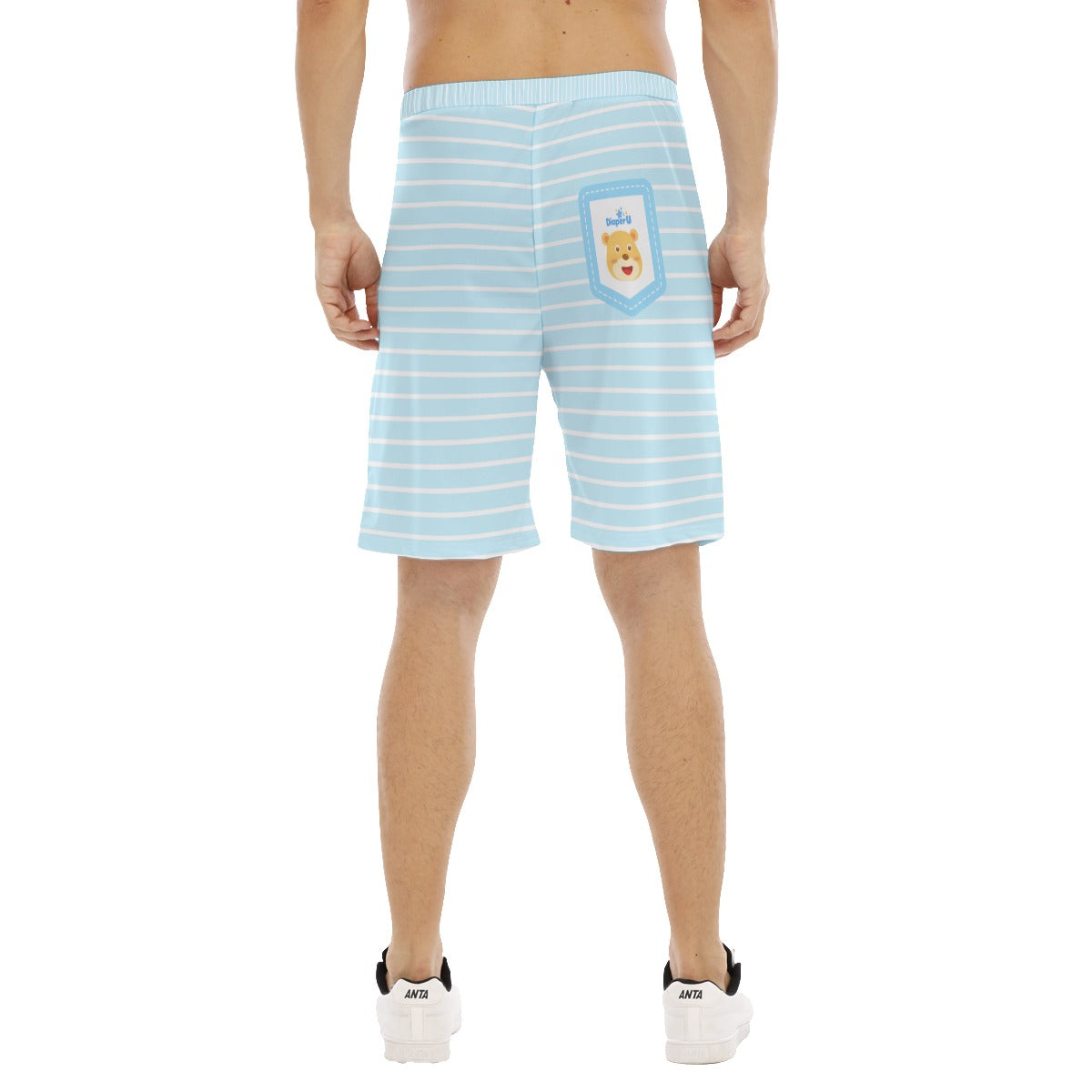 Adult Baby Play Shorts - Baby Blue
