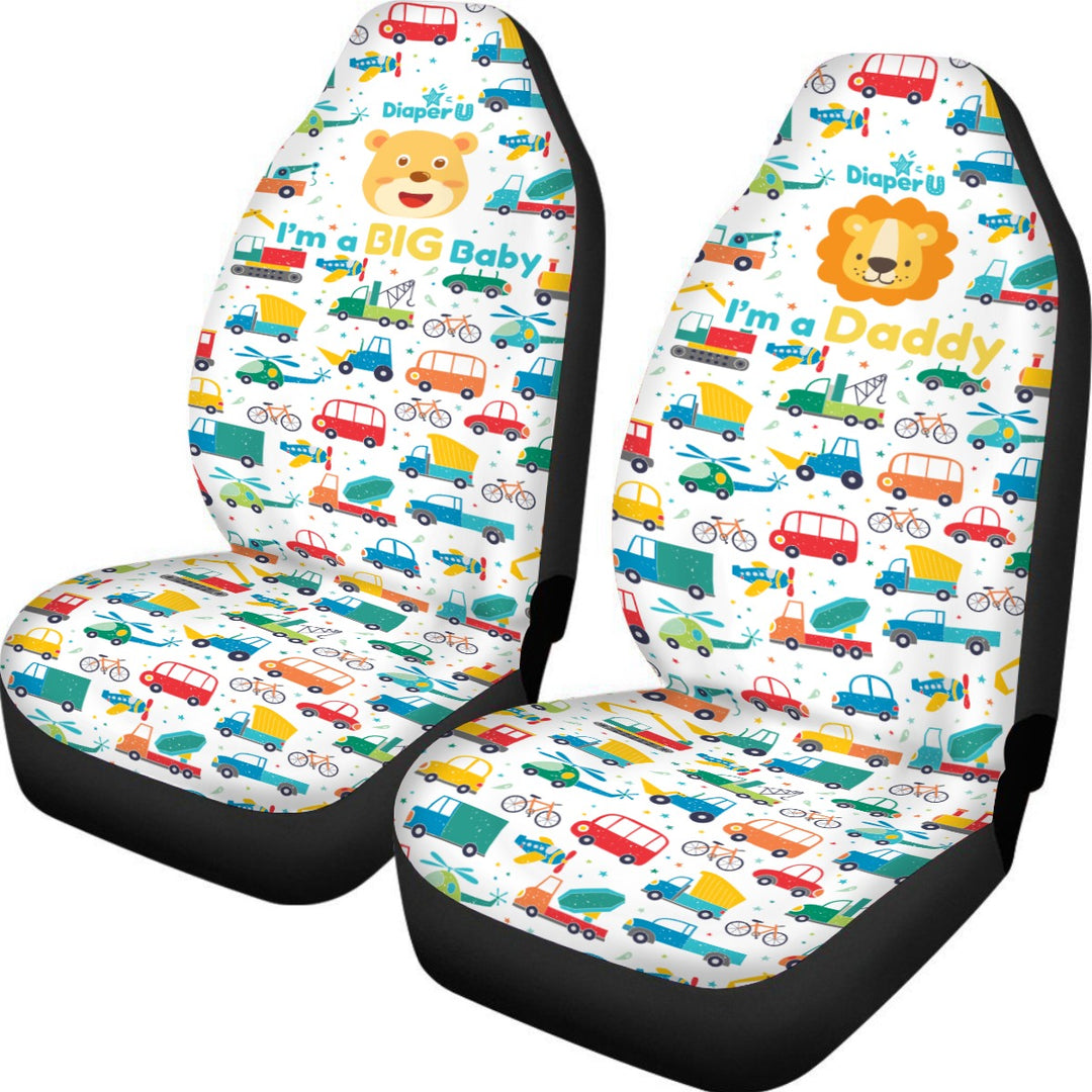 ABDL Adult Baby Car Seat Cover - Daddy & Baby Universal Car Seat Cover With  Thickened Back – DiaperU