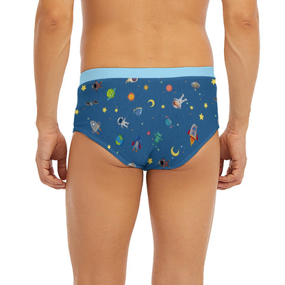 Baby Boy Briefs - Space