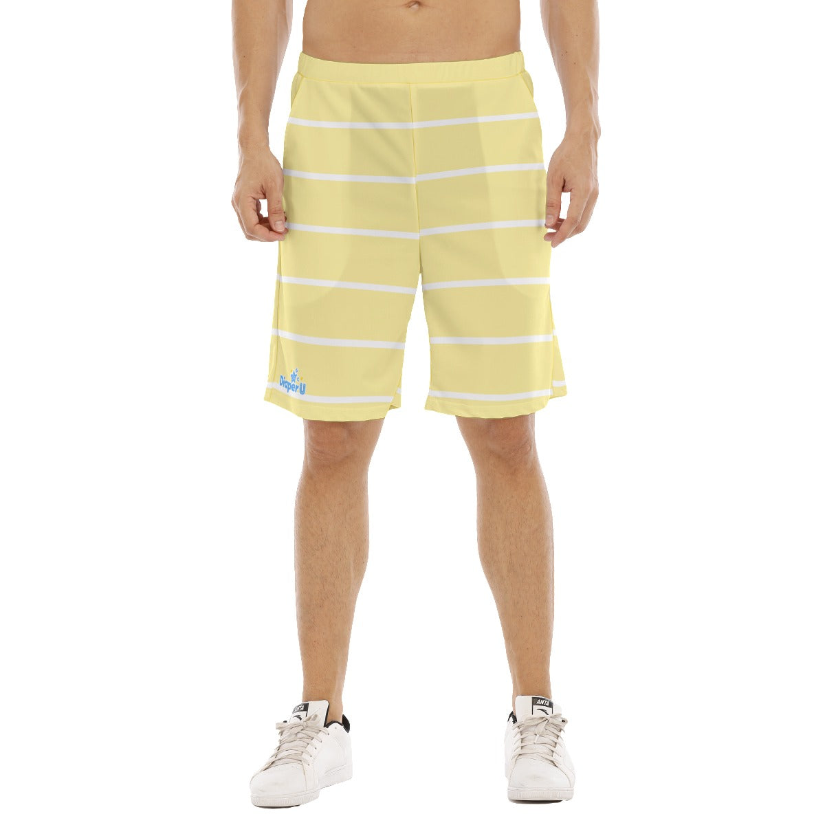 Adult Baby Play Shorts - Baby Yellow