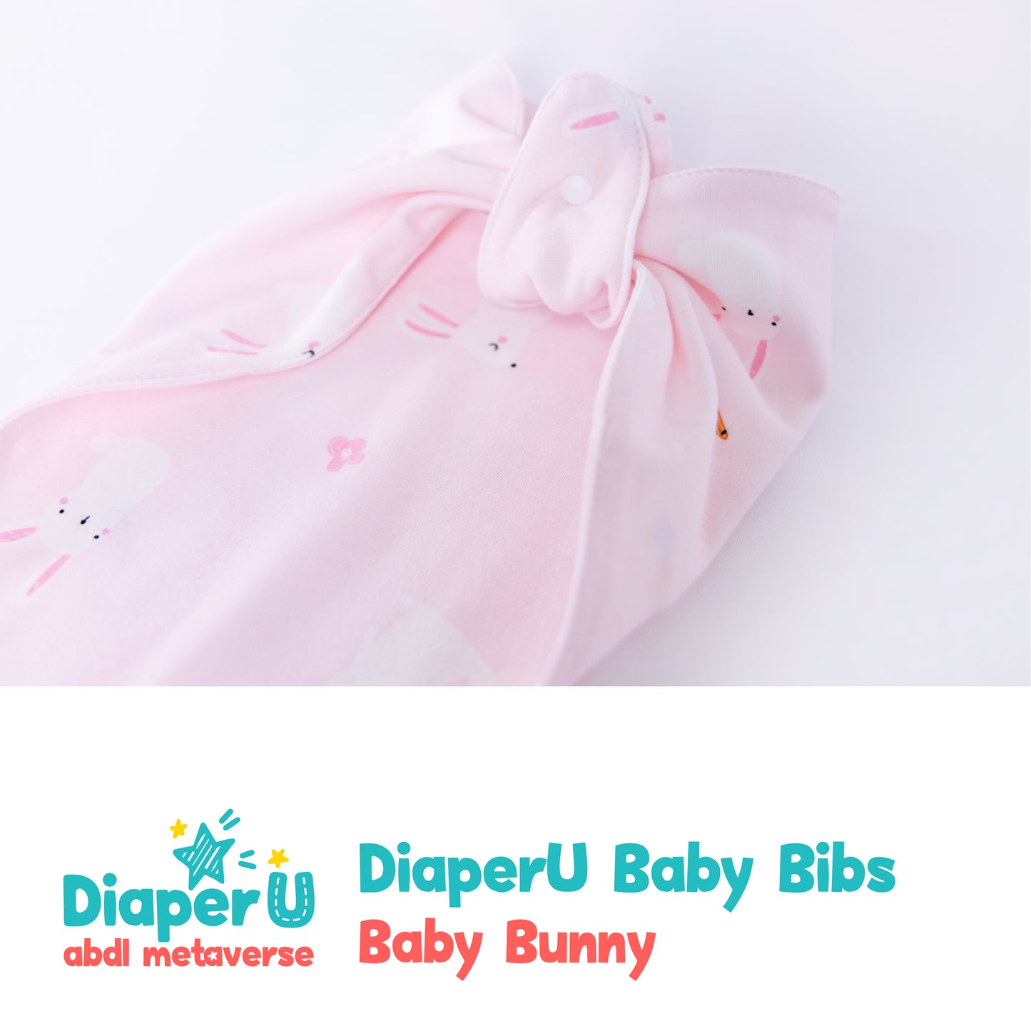 ABDL Baby Bibs - Baby Bunny (Adult Size)