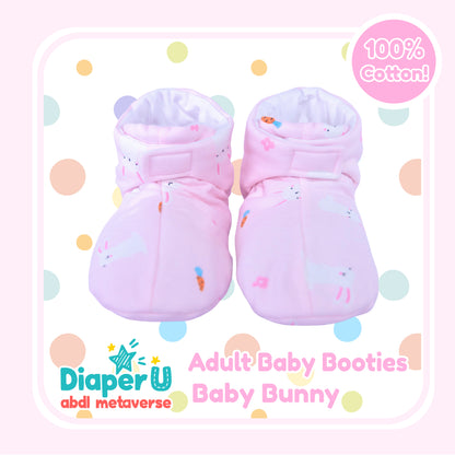 ABDL Baby Booties - Baby Bunny
