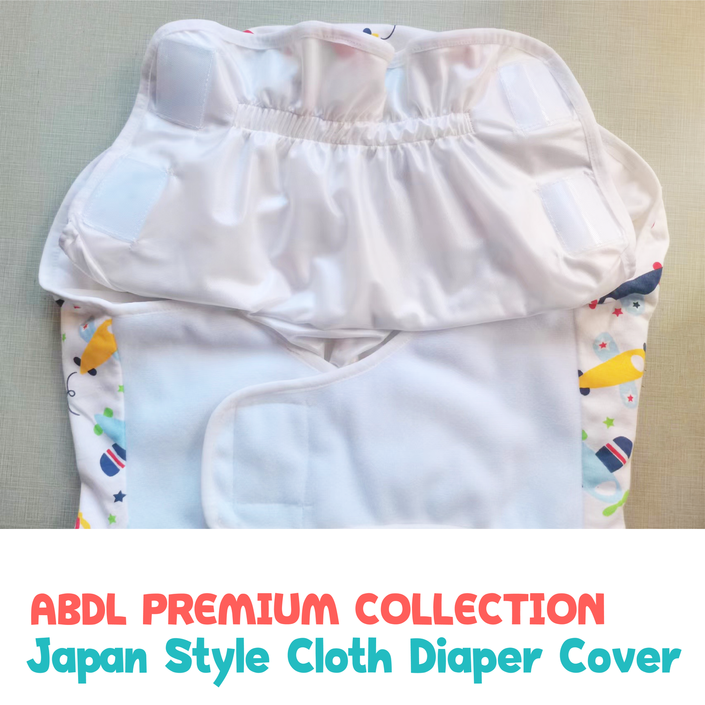 Japan Cloth Diaper Cover - Airplane
