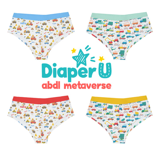 ABDL DDLG NEW Fun Cute Animal Boxers- Little Space Underwear Adult  Underpants EUR 7,01 - PicClick IT