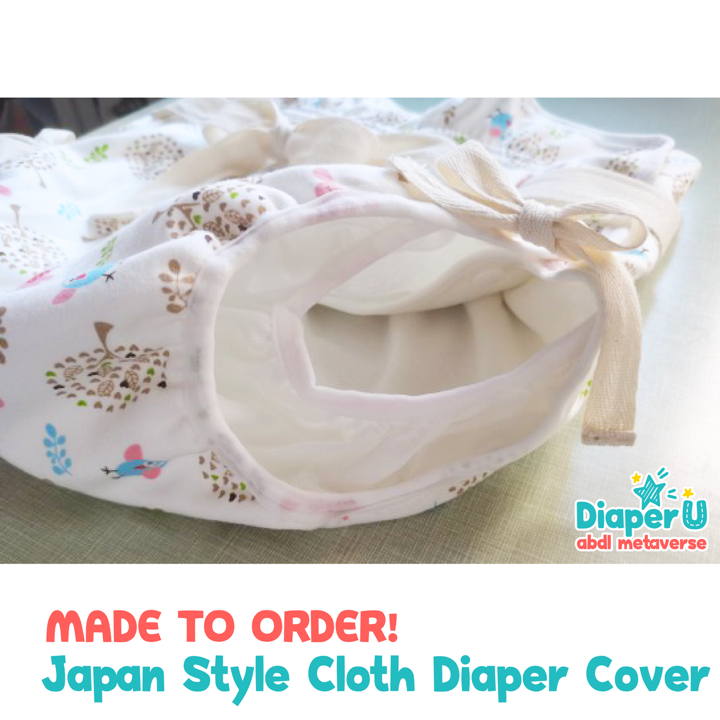 Japan Cloth Diaper Cover - Little Birdie