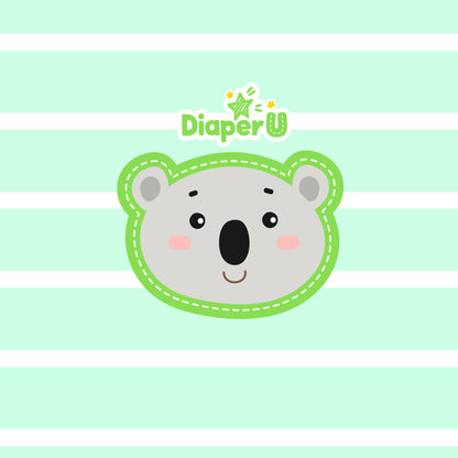 Adult Baby Play Shirt - Green Koala