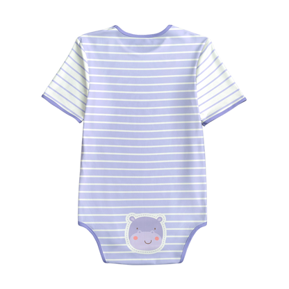 ABDL Onesie - Purple Hippo