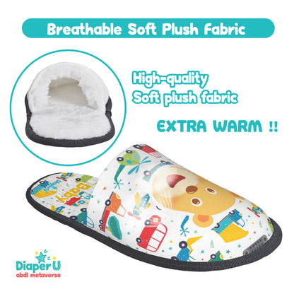 ABDL Slippers - Little Bear & Lion