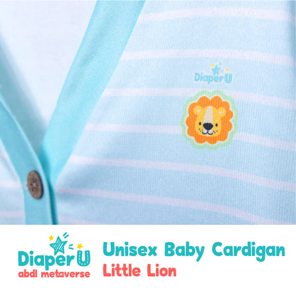 Unisex Baby Cardigan - Little Lion