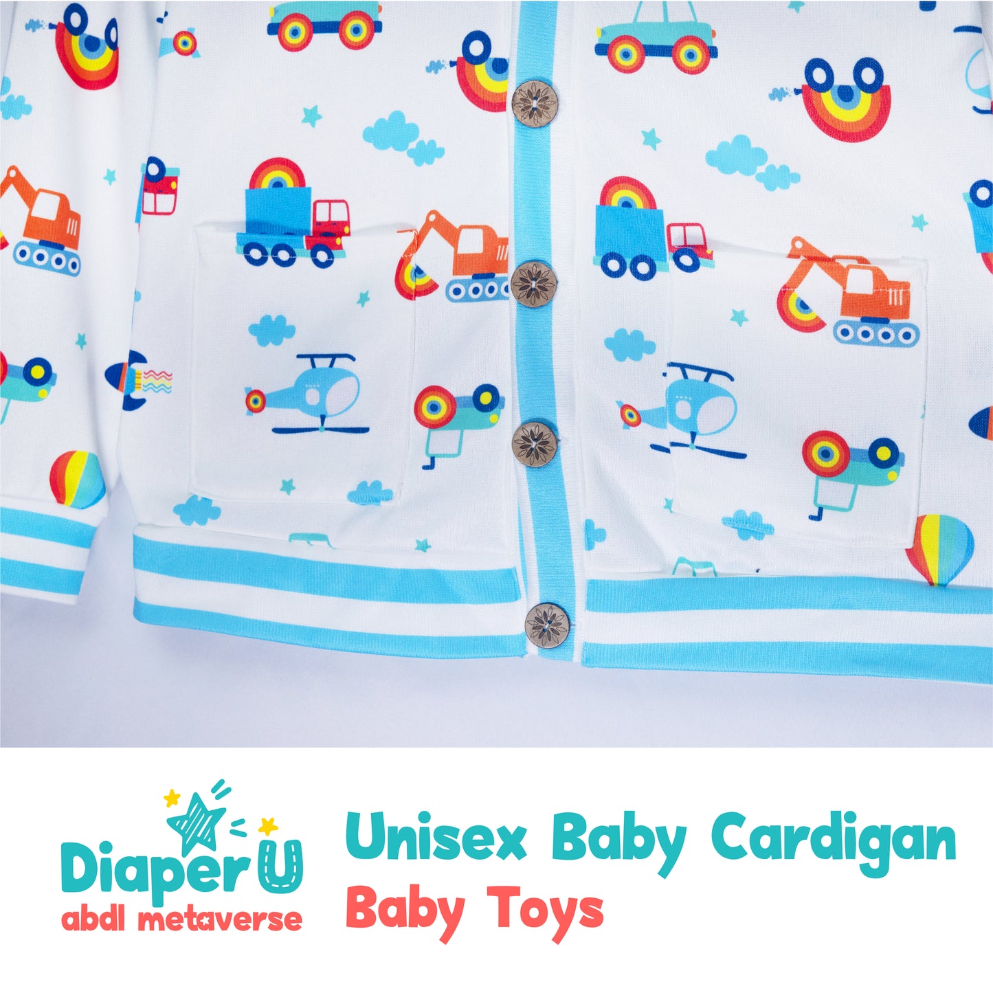 Unisex Baby Cardigan - Baby Toys