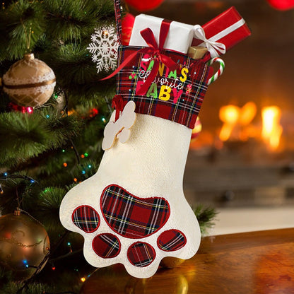 Paw Paw Christmas Socks - Santa's Favorite Baby