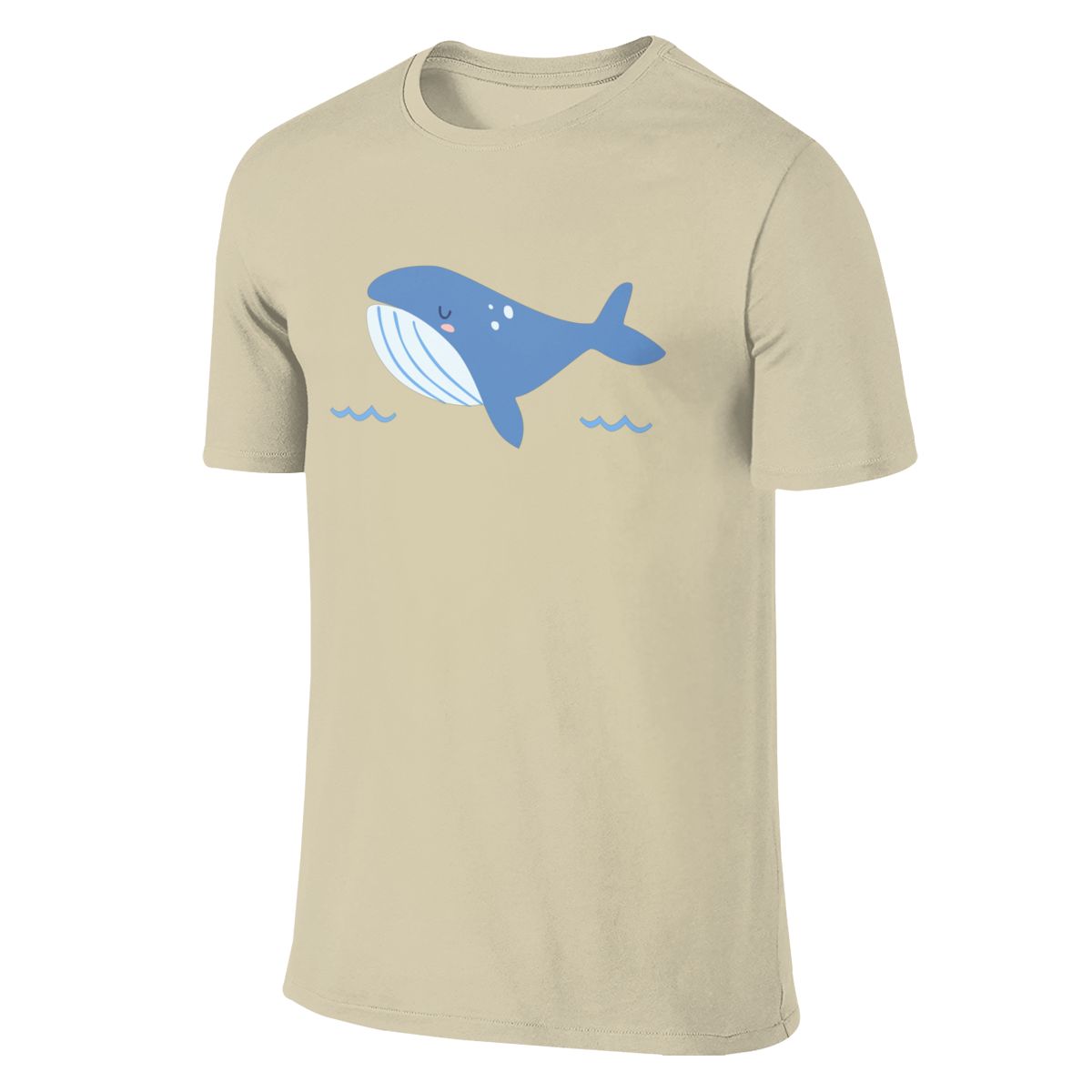 Baby Whale T-Shirt (Double sided graphic)